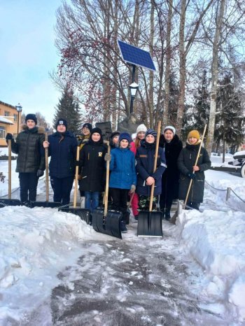 Волонтерская акция Памятники