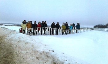 Экскурсия к  месту основания родного села